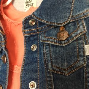 OshKosh denim jean jacket toddler  18m